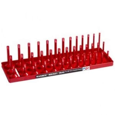 Hansen Global 0.38 in. SAE 3 Row Deep, Red HR38013